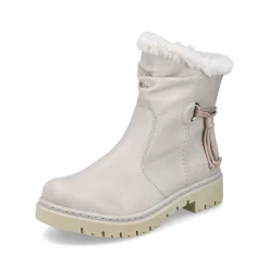 New Women'S Short Boots Light Beige Ladies Ankle Boots & Boots