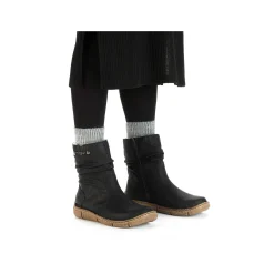 Online Women'S Short Boots Night Black Ladies Ankle Boots & Boots