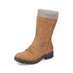 Hot Women'S Short Boots Camel Brown Ladies Ankle Boots & Boots