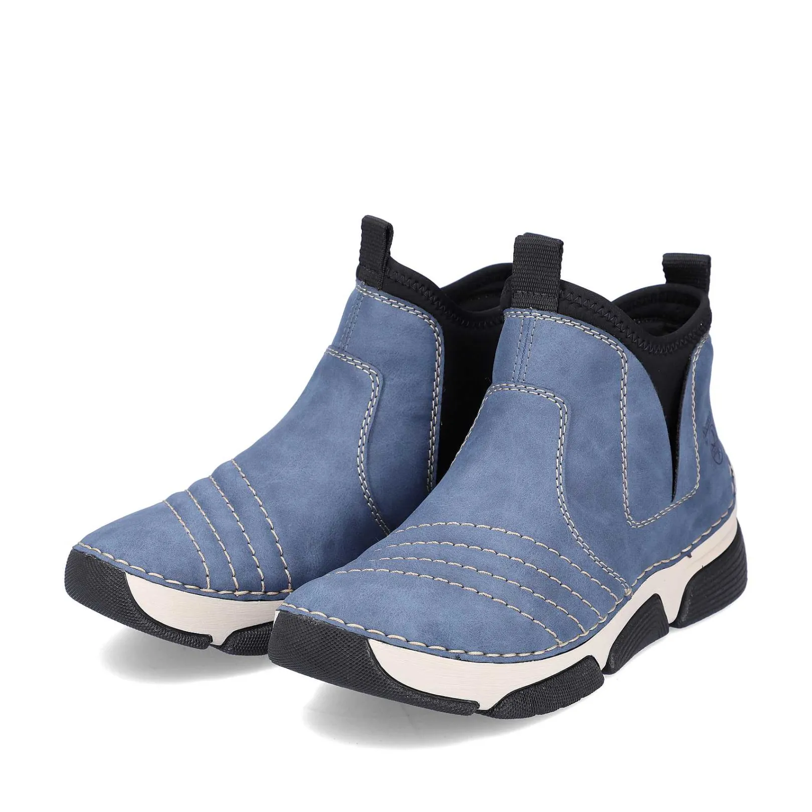 Hot Women'S Short Boots Blue Gray Ladies Ankle Boots & Boots