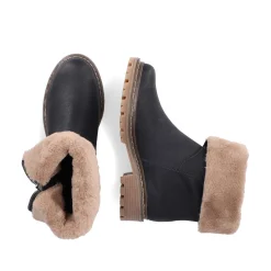 Discount Women'S Short Boots Asphalt Black Ladies Ankle Boots & Boots