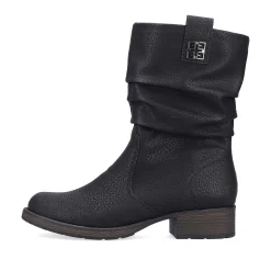 Online Women'S Short Boots Jet Black Ladies Ankle Boots & Boots