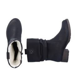 Online Women'S Short Boots Jet Black Ladies Ankle Boots & Boots