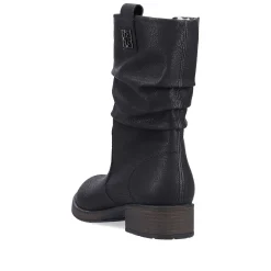 Online Women'S Short Boots Jet Black Ladies Ankle Boots & Boots