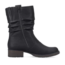 Online Women'S Short Boots Jet Black Ladies Ankle Boots & Boots