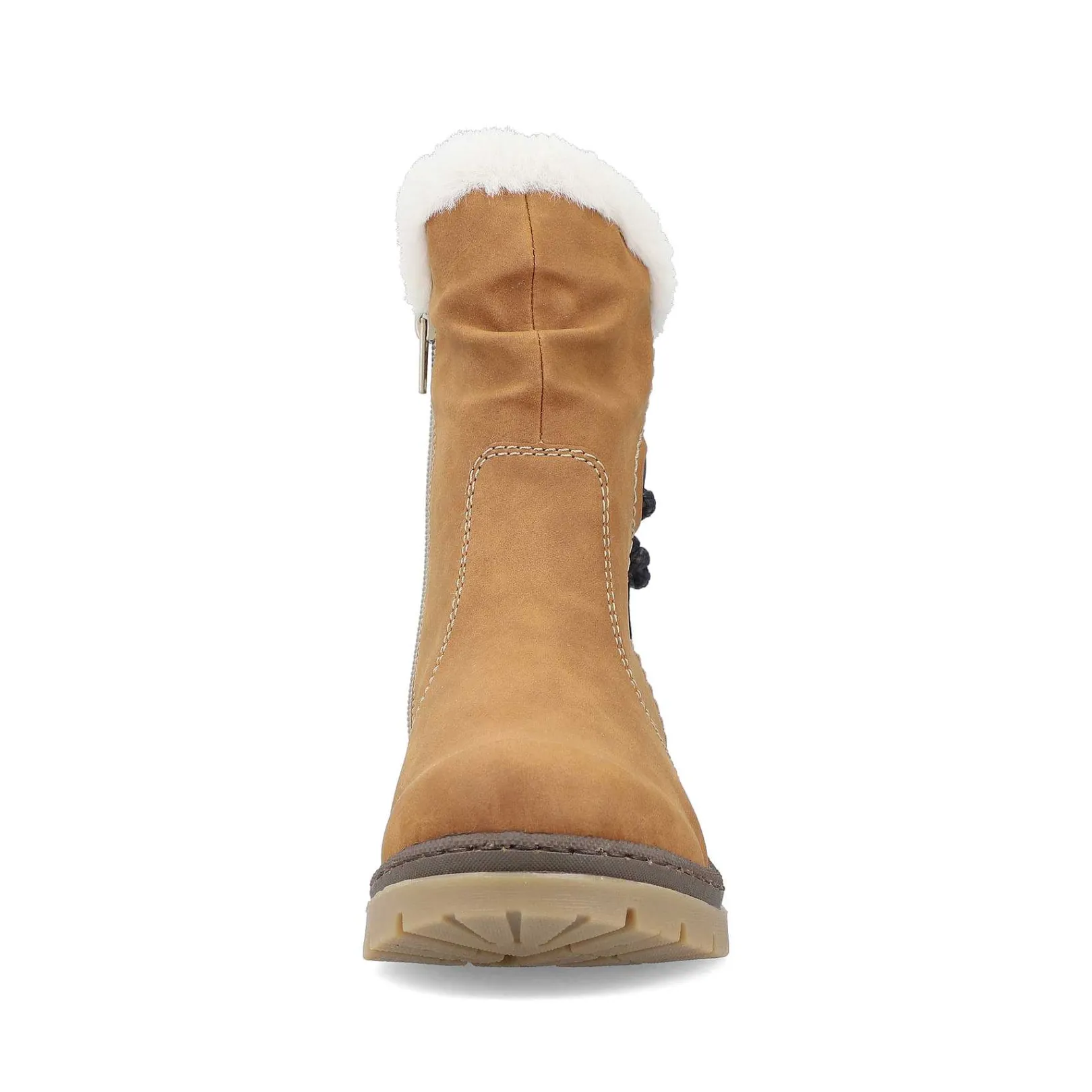 New Women'S Short Boots Camel Brown Ladies Ankle Boots & Boots