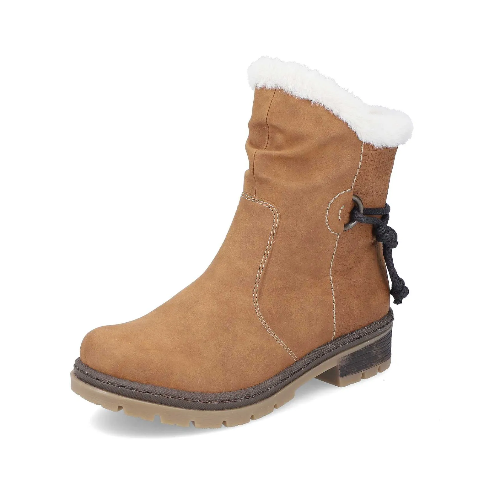 New Women'S Short Boots Camel Brown Ladies Ankle Boots & Boots