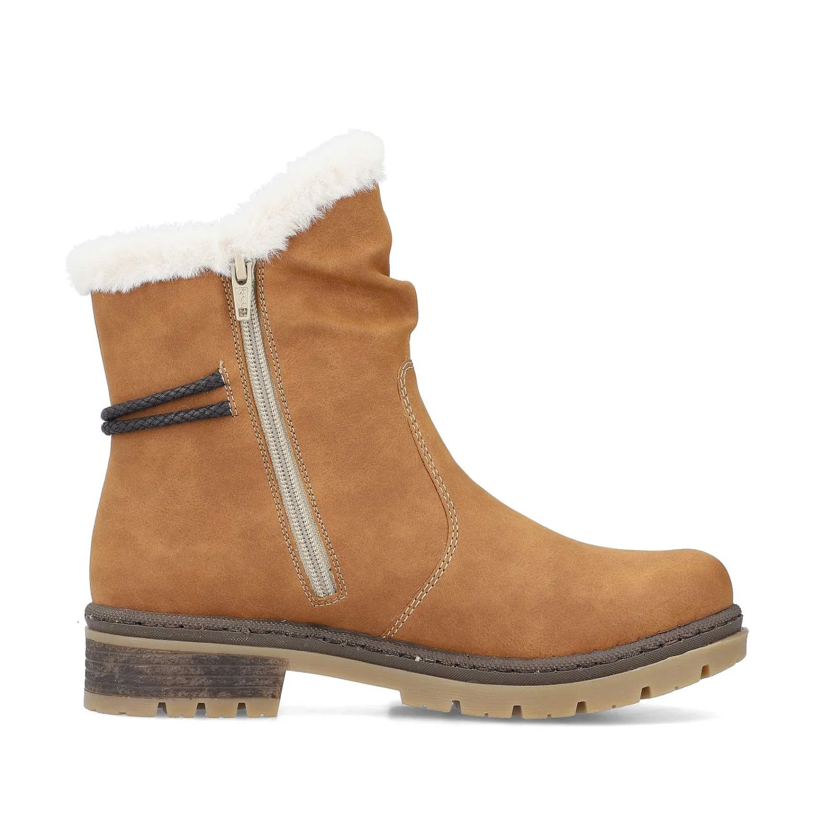 New Women'S Short Boots Camel Brown Ladies Ankle Boots & Boots