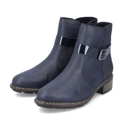 Best Women'S Short Boots Azure Blue Ladies Ankle Boots & Boots