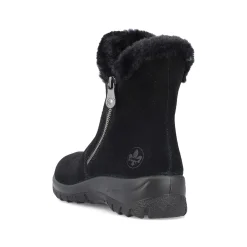 Sale Women'S Short Boots Jet Black Ladies Ankle Boots & Boots