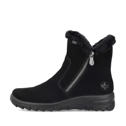Sale Women'S Short Boots Jet Black Ladies Ankle Boots & Boots