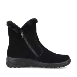 Sale Women'S Short Boots Jet Black Ladies Ankle Boots & Boots