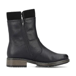 Sale Women'S Short Boots Jet Black Ladies Ankle Boots & Boots