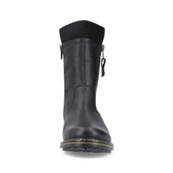 Sale Women'S Short Boots Jet Black Ladies Ankle Boots & Boots