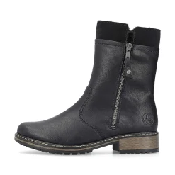 Sale Women'S Short Boots Jet Black Ladies Ankle Boots & Boots
