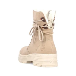 Women'S Short Boots Cream Beige Ladies Ankle Boots & Boots