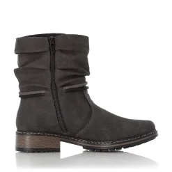 New Women'S Short Boots Asphalt Gray Ladies Ankle Boots & Boots