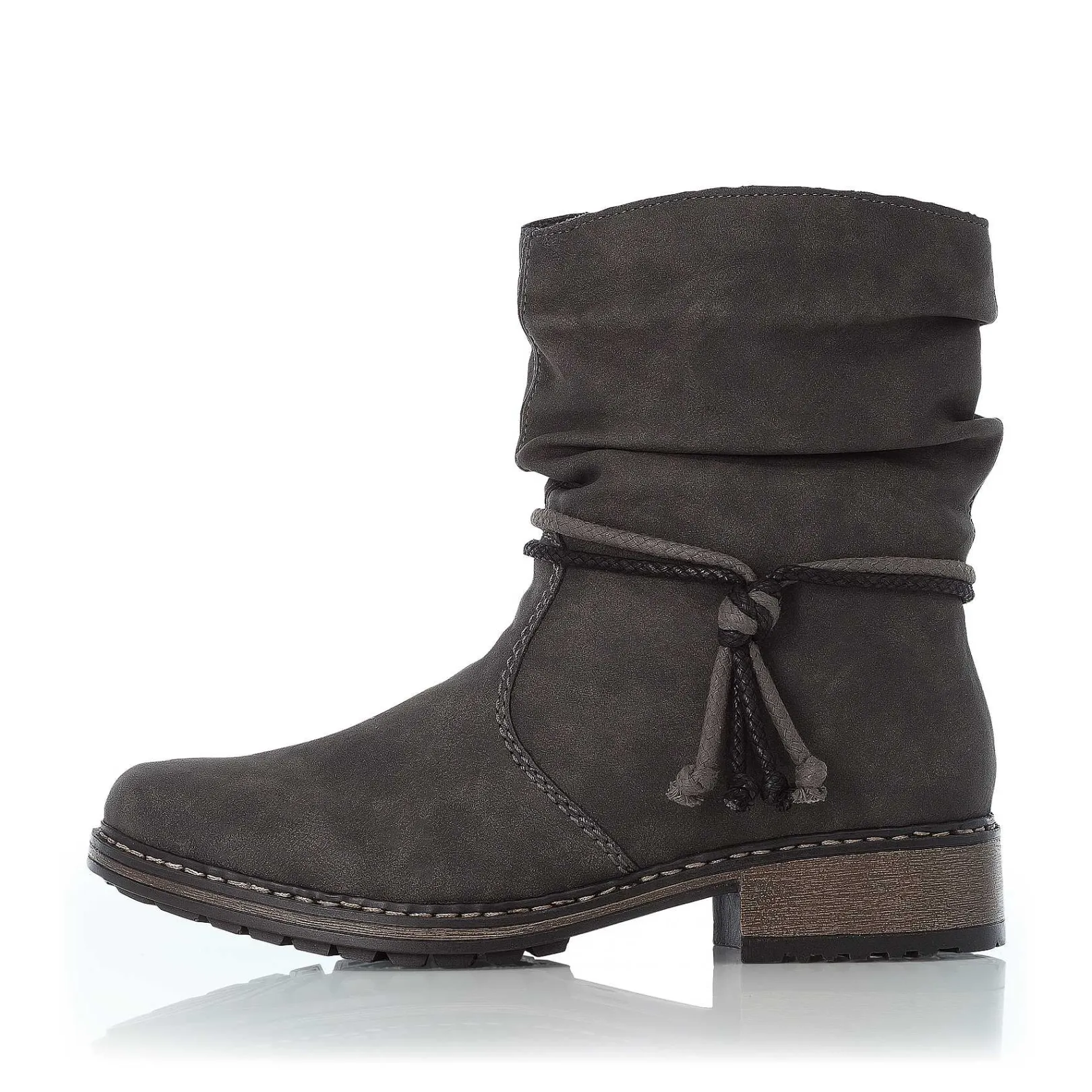 New Women'S Short Boots Asphalt Gray Ladies Ankle Boots & Boots
