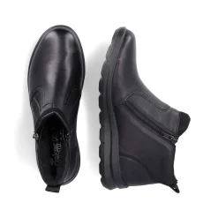 Best Women'S Short Boots Jet Black Ladies Ankle Boots & Boots