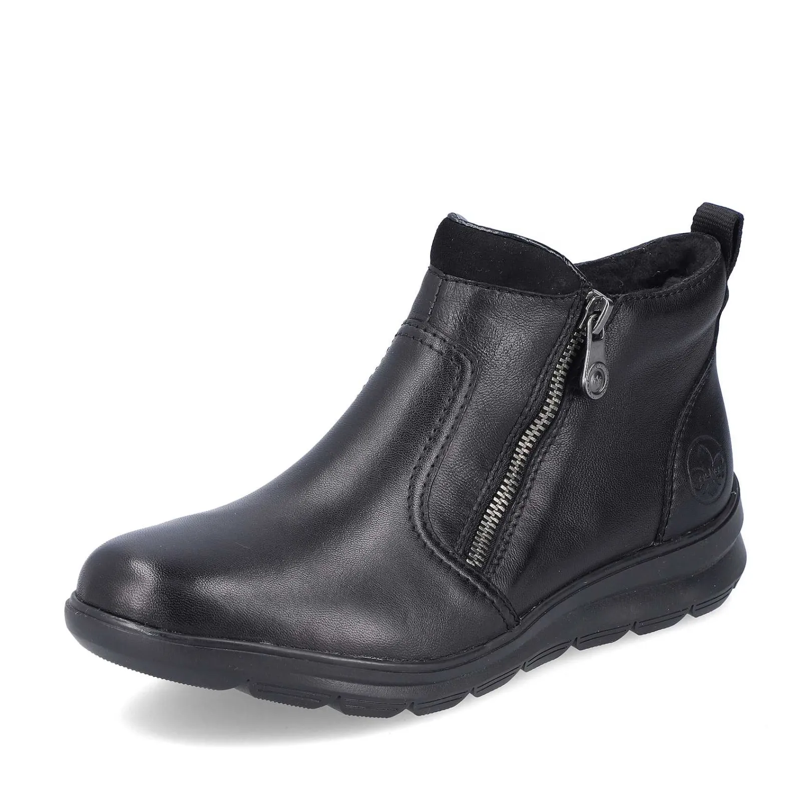 Best Women'S Short Boots Jet Black Ladies Ankle Boots & Boots