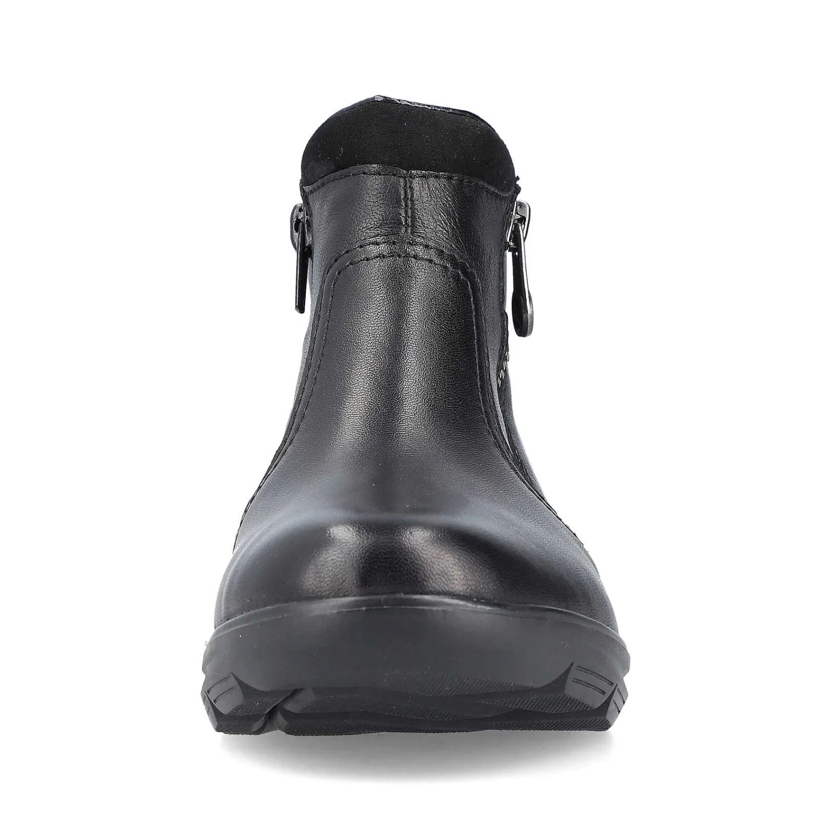 Best Women'S Short Boots Jet Black Ladies Ankle Boots & Boots