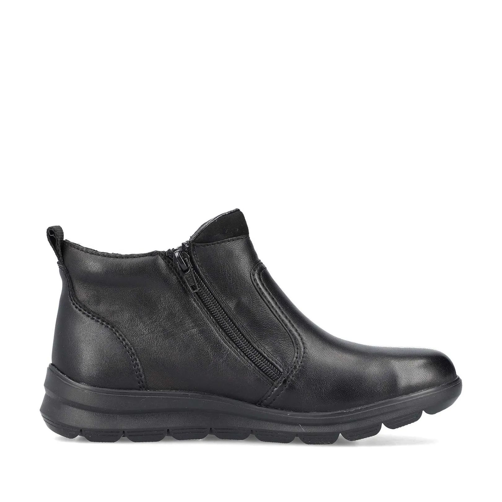 Best Women'S Short Boots Jet Black Ladies Ankle Boots & Boots