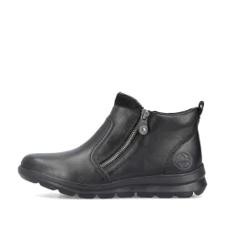 Best Women'S Short Boots Jet Black Ladies Ankle Boots & Boots