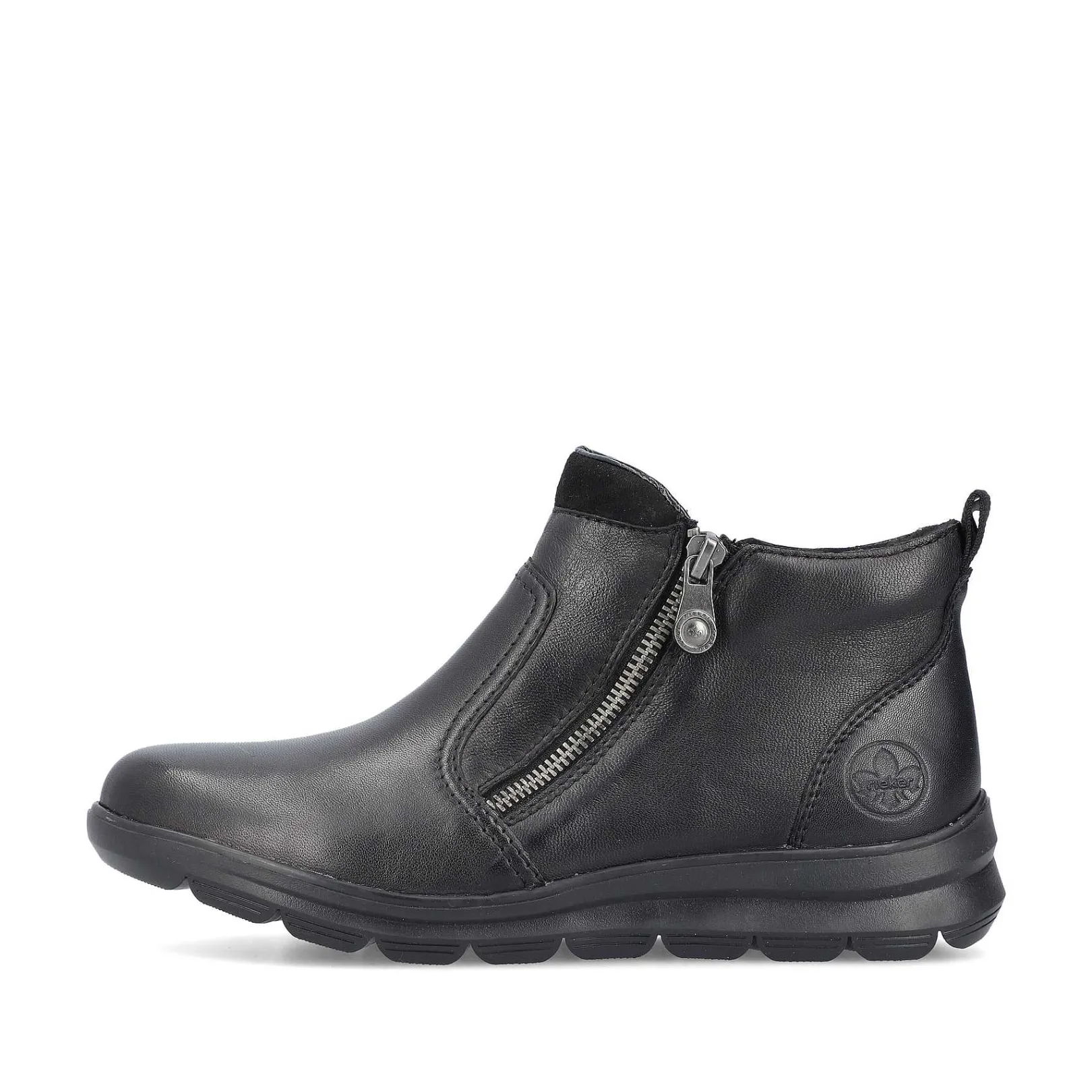 Best Women'S Short Boots Jet Black Ladies Ankle Boots & Boots