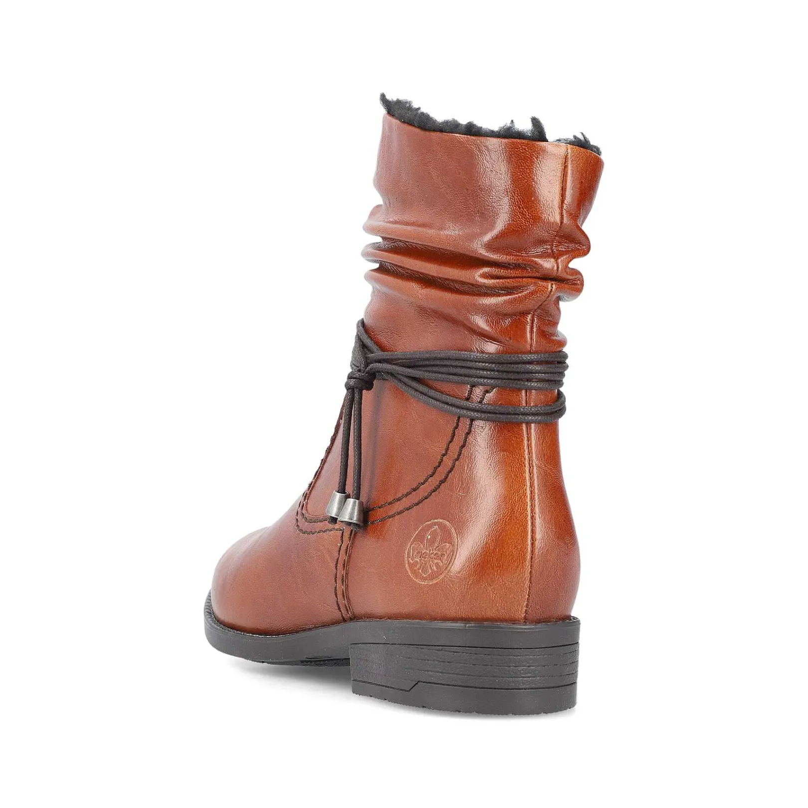 Online Women'S Short Boots Chestnut Brown Ladies Ankle Boots & Boots