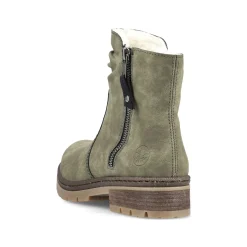 New Women'S Short Boots Leaf Green Ladies Ankle Boots & Boots