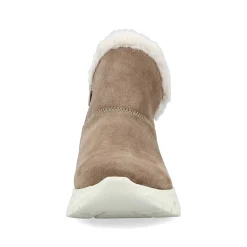 Online Women'S Short Boots Beige Brown Ladies Ankle Boots & Boots