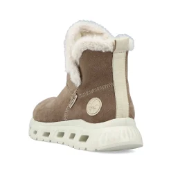 Online Women'S Short Boots Beige Brown Ladies Ankle Boots & Boots