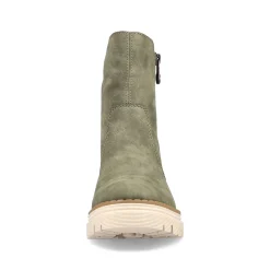 Online Women'S Short Boots Green Gray Ladies Ankle Boots & Boots