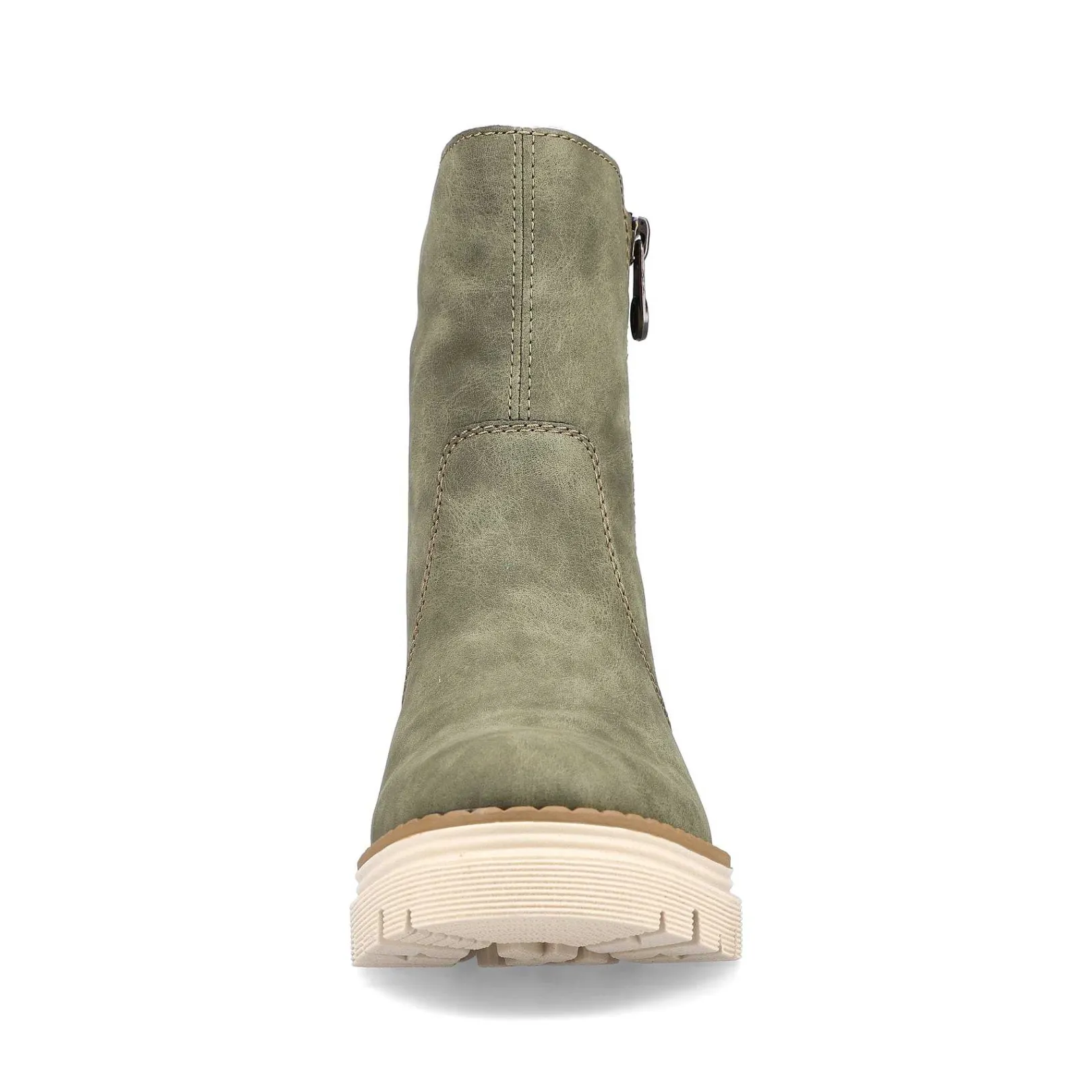 Online Women'S Short Boots Green Gray Ladies Ankle Boots & Boots