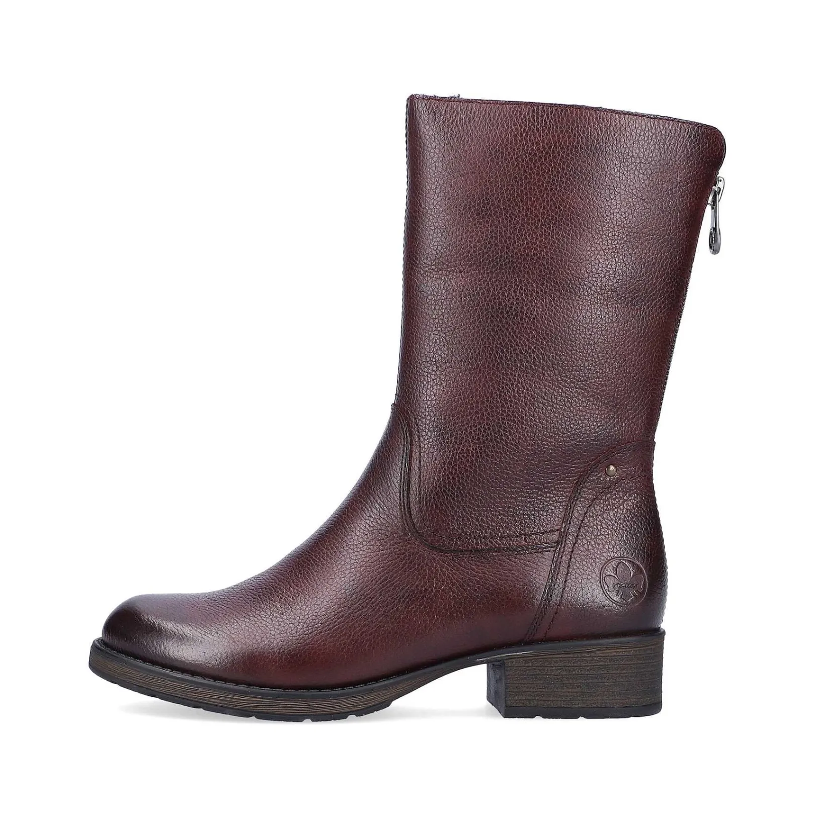 Discount Women'S Short Boots Burgundy Red Ladies Ankle Boots & Boots