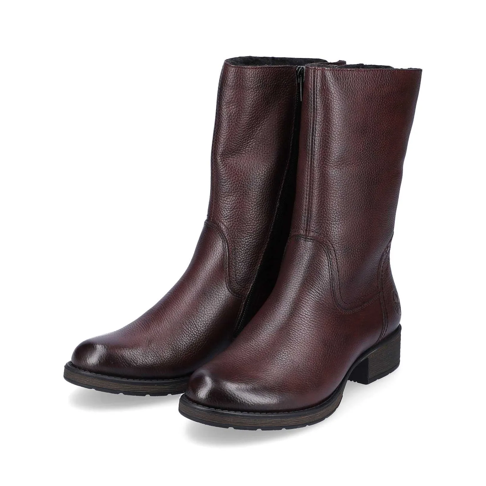 Discount Women'S Short Boots Burgundy Red Ladies Ankle Boots & Boots