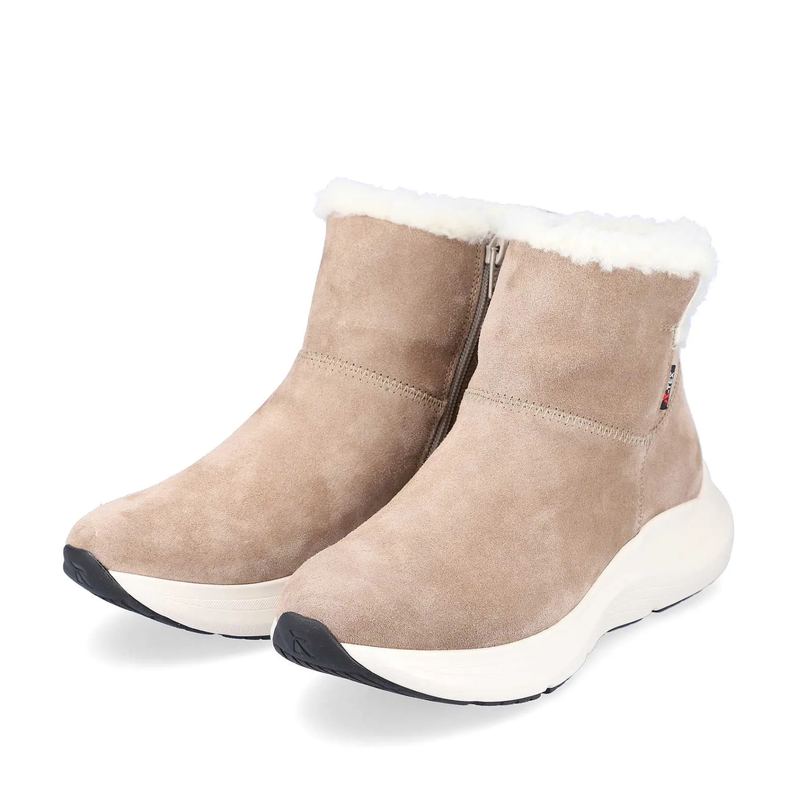 Outlet Women'S Short Boots Sand Beige Ladies Ankle Boots & Boots