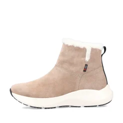 Outlet Women'S Short Boots Sand Beige Ladies Ankle Boots & Boots