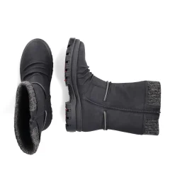 Hot Women'S Short Boots Night Black Ladies Ankle Boots & Boots