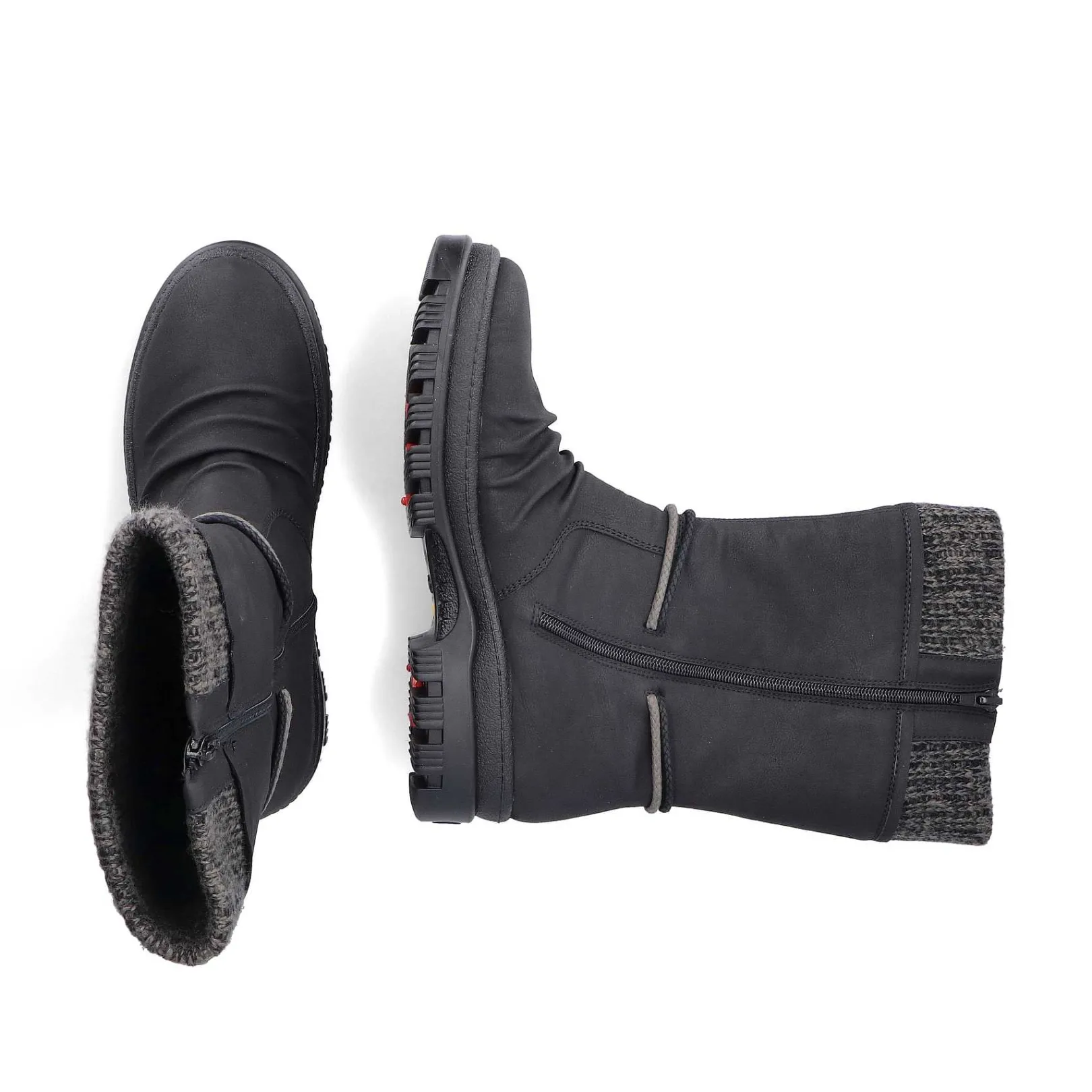 Hot Women'S Short Boots Night Black Ladies Ankle Boots & Boots