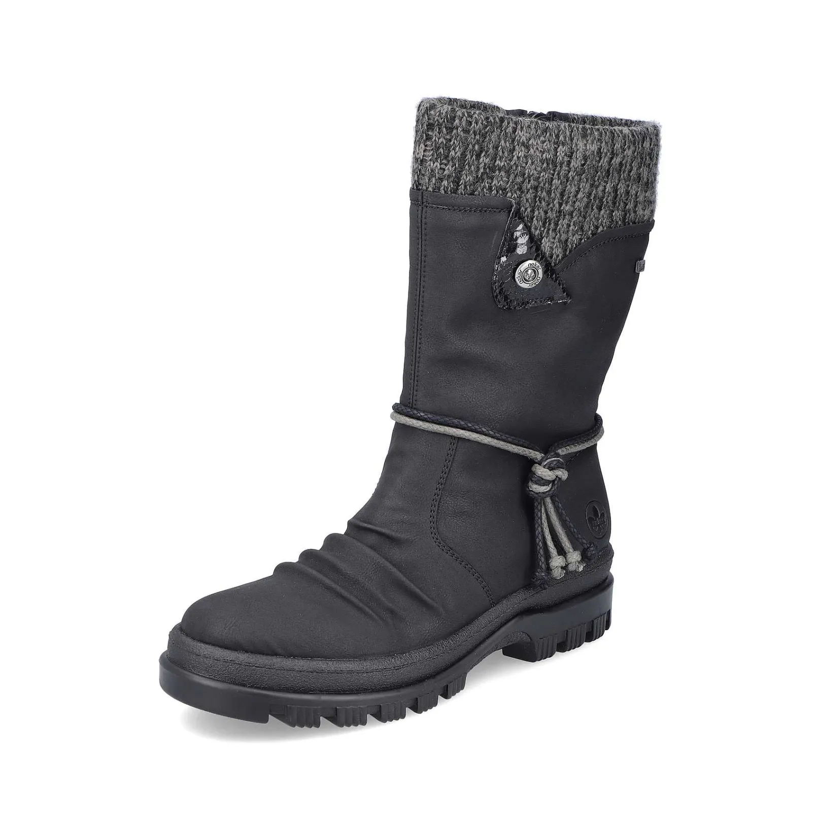 Hot Women'S Short Boots Night Black Ladies Ankle Boots & Boots