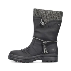 Hot Women'S Short Boots Night Black Ladies Ankle Boots & Boots
