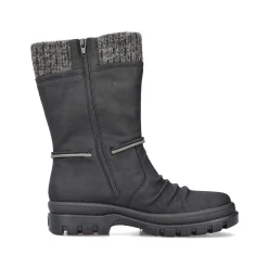 Hot Women'S Short Boots Night Black Ladies Ankle Boots & Boots