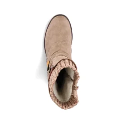 Hot Women'S Short Boots Beige Ladies Ankle Boots & Boots