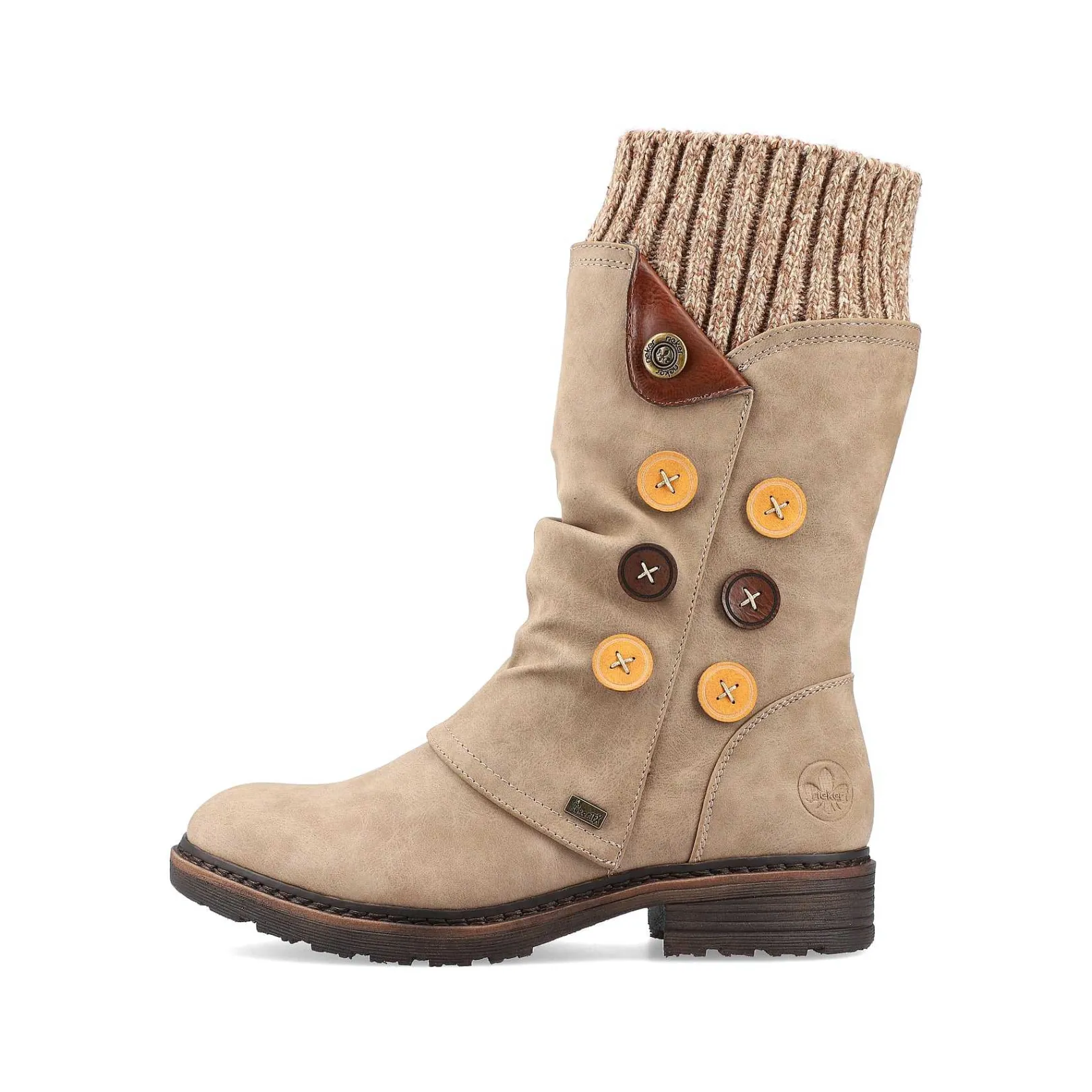 Hot Women'S Short Boots Beige Ladies Ankle Boots & Boots