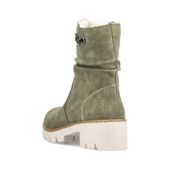 Online Women'S Short Boots Leaf Green Ladies Ankle Boots & Boots