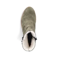 Online Women'S Short Boots Leaf Green Ladies Ankle Boots & Boots