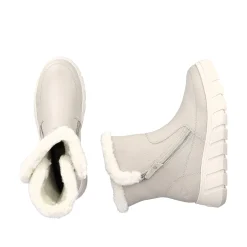 Online Women'S Short Boots Light Beige Ladies Ankle Boots & Boots