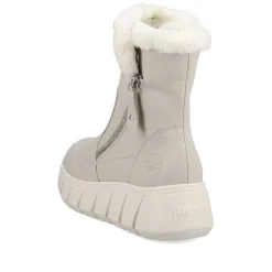 Online Women'S Short Boots Light Beige Ladies Ankle Boots & Boots