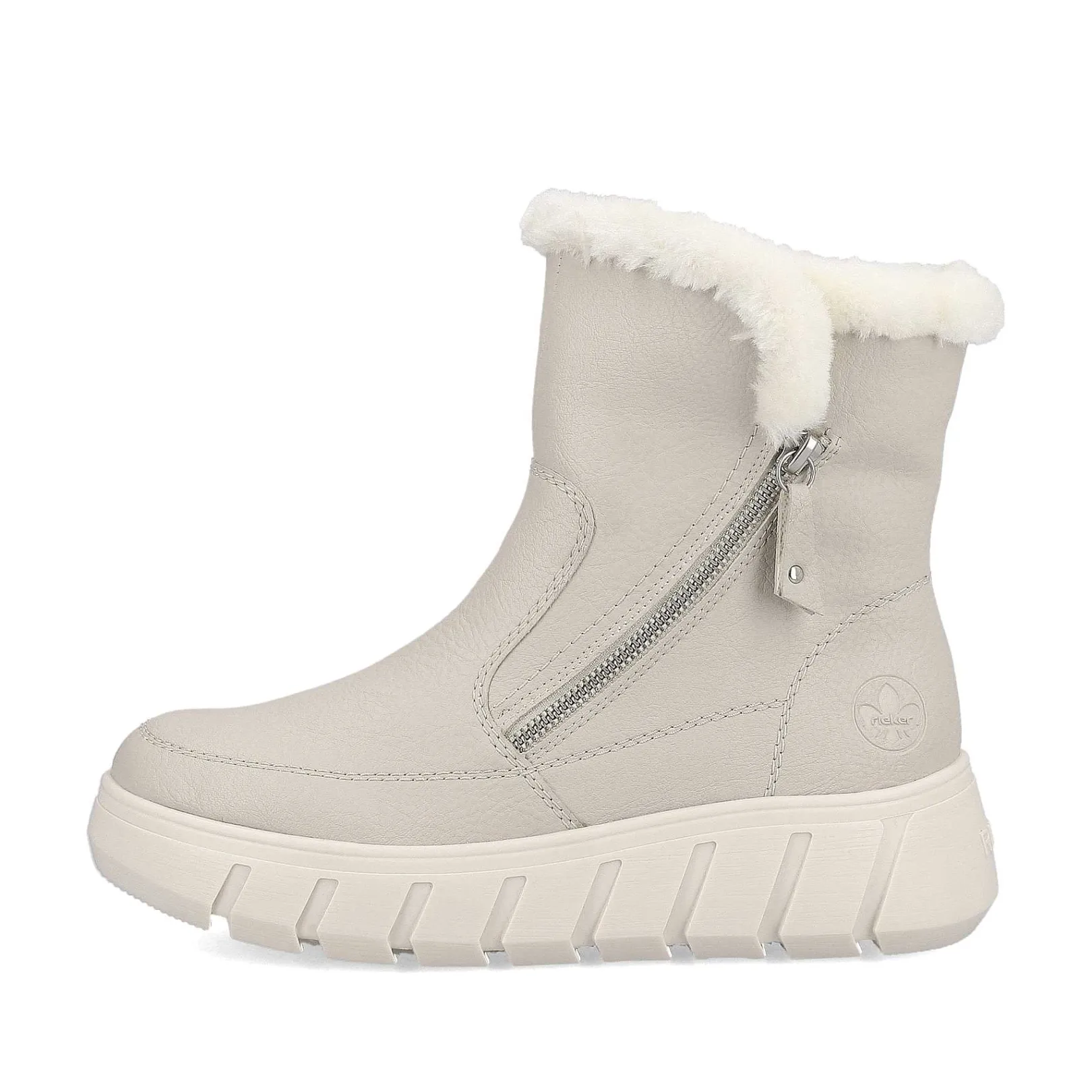 Online Women'S Short Boots Light Beige Ladies Ankle Boots & Boots